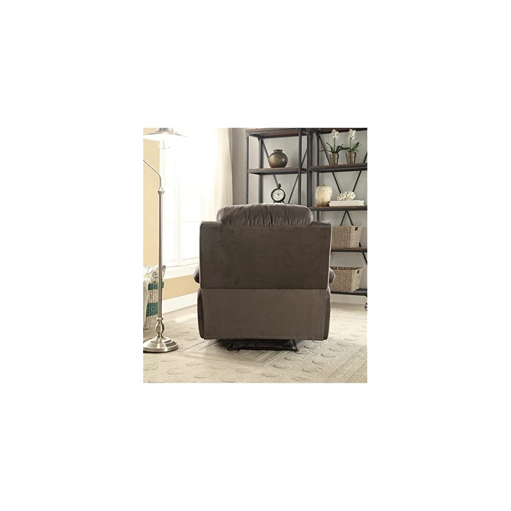 Breathable Motion Sofa Recliner Chair Soft Living Room Chair Home Theater Lounge Seat Upholstered Comfortable Footrest Recliner Chair for Reception Bedroom Office (
