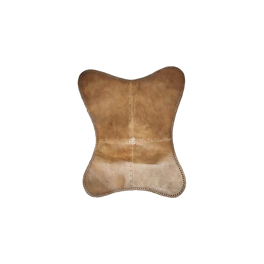 Leather Butterfly Chair – Butterfly Chair Cover – Handmade Leather Hairon Chair Cover – Vintage Leather Chair Cover – Hand Side Stitch Cover
