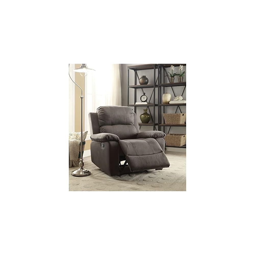 Breathable Motion Sofa Recliner Chair Soft Living Room Chair Home Theater Lounge Seat Upholstered Comfortable Footrest Recliner Chair for Reception Bedroom Office (